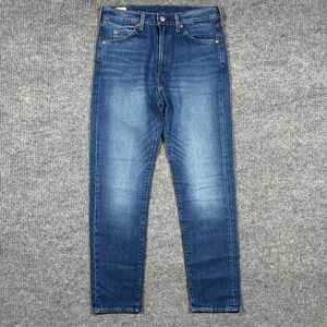 Levi's Premium Mens Jeans 32x32 Blue Denim Slim Straight Faded Wash Modern